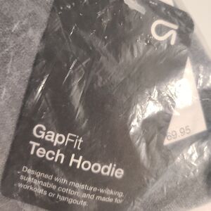 Gap Gapfit Tech Hoodie in Gray Mens Size Large. NWT.